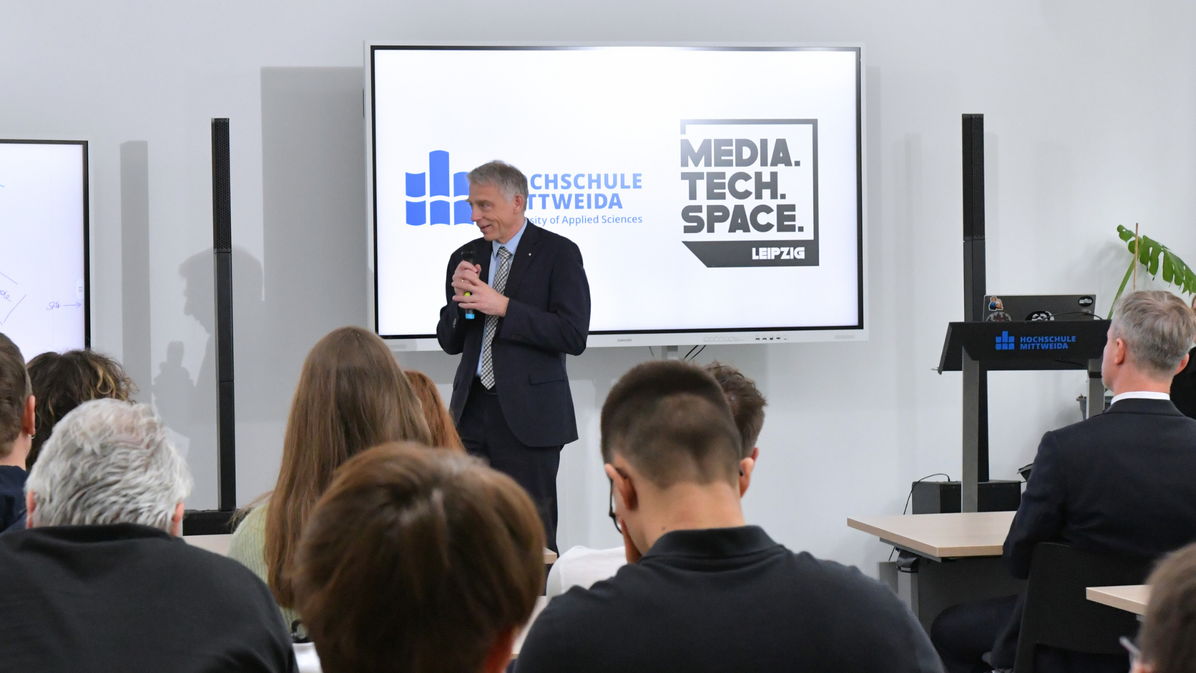 Rektor der Hochschule Mittweida: Prof. Dr. rer. oec. Volker Tolkmitt