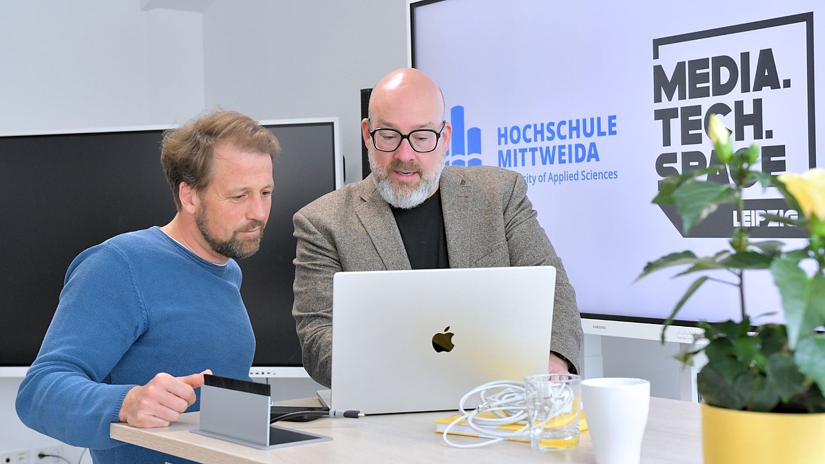 Christoph Weiss im MediaTechSpace in Diskussion