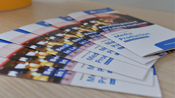 Flyer Masterstudiengang Media Production