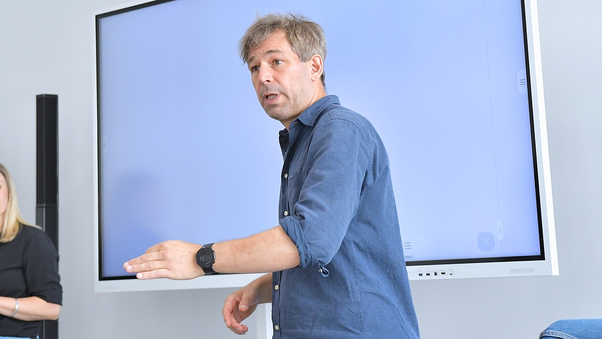 Vorlesung im MediaTechSpace Leipzig: Gast-Dozent Markus Engel