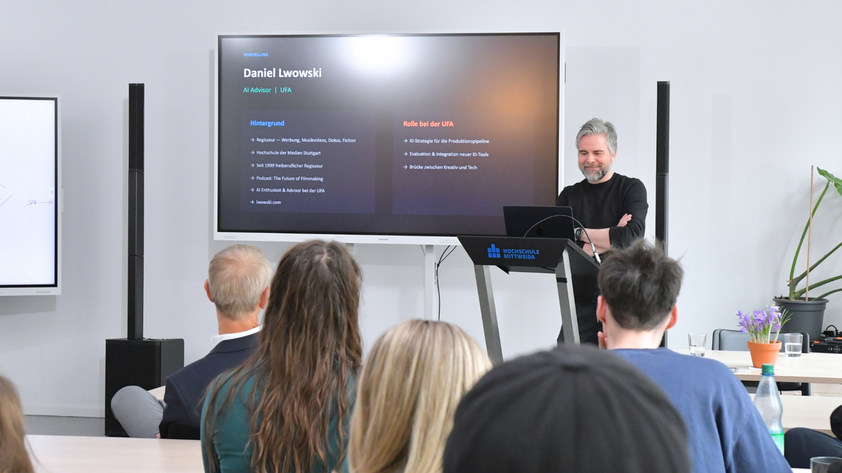 Vortrag von Daniel Lwowski im MediaTechSpace Leipzig